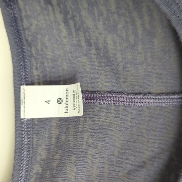 Lululemon Breeze Through Twist TankNebula (First Release) - size 4 - Picture 7 of 9